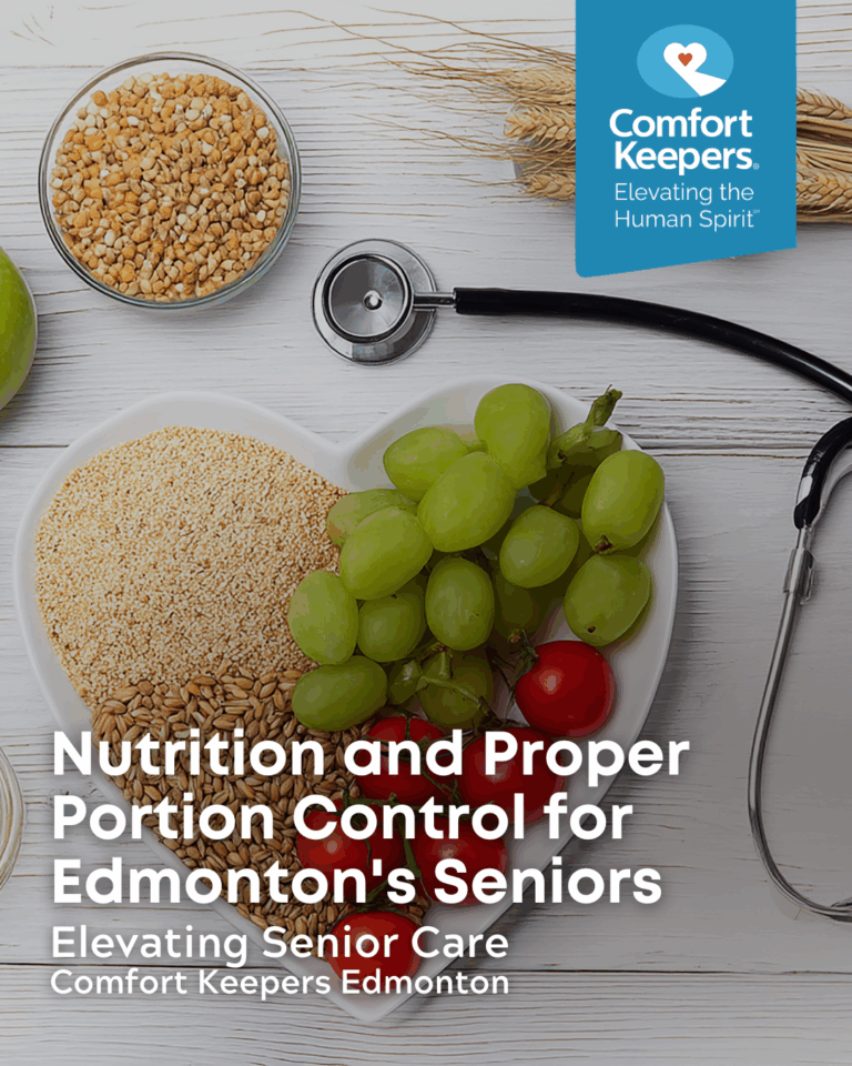 Nutrition and Proper Portion Control for Edmonton’s Seniors