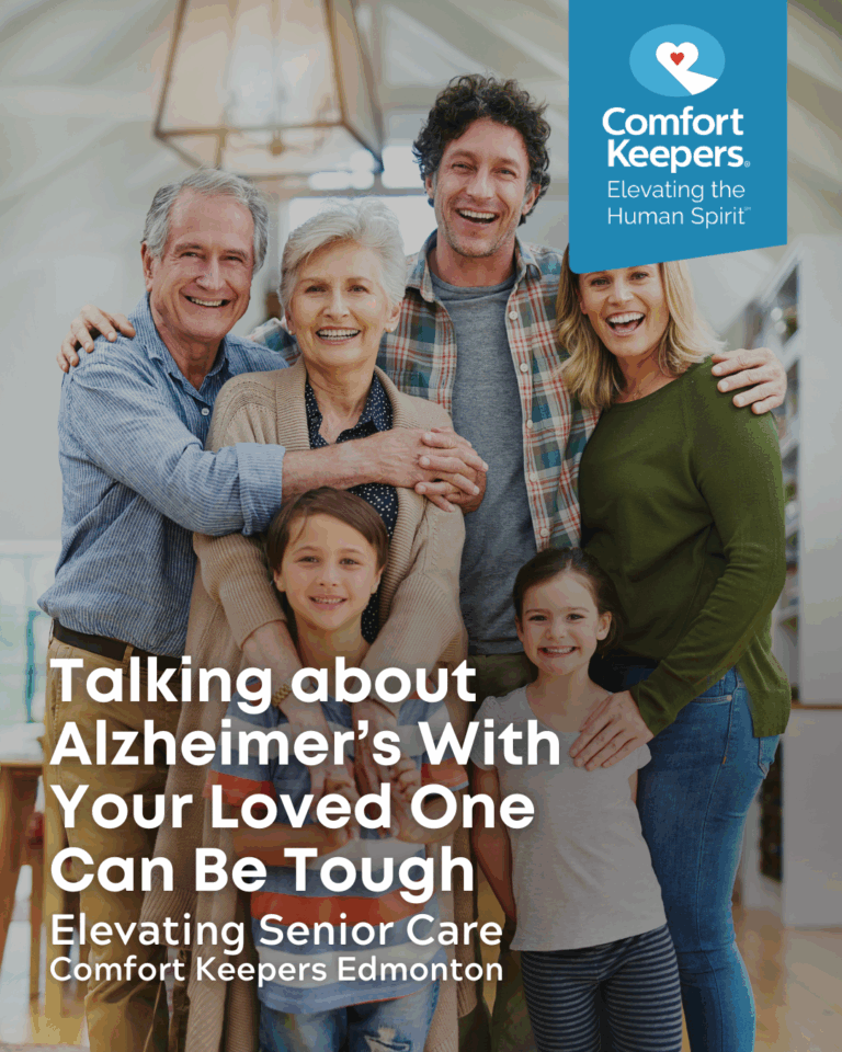 Senior Health Edmonton: Talking About Alzheimer’s With Your Loved One Can Be Tough