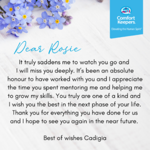 Celebrating Rosie Vishram’s Retirement