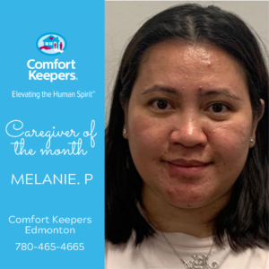 Caregiver of the Month - August - Melanie P