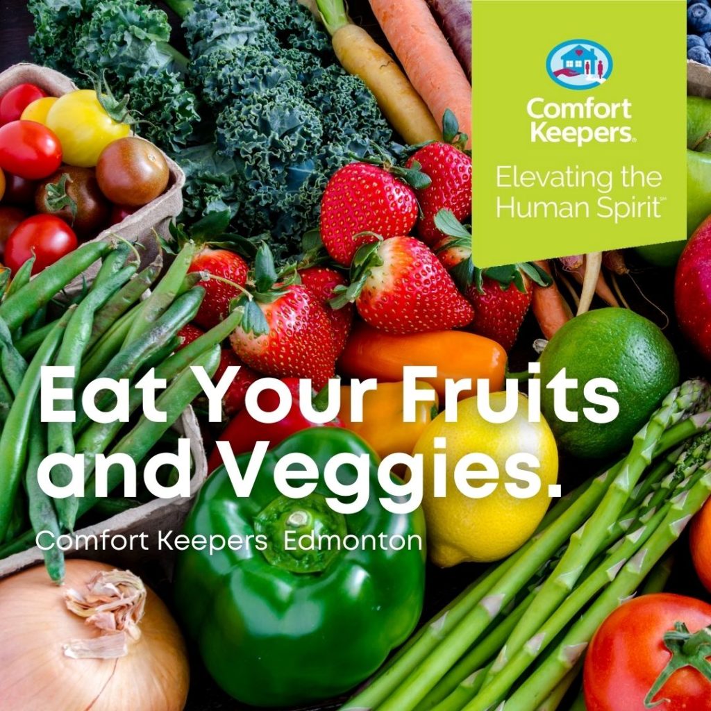 Photo of veggies | Eat Fresh Fruits and Vegetables | BLOG POST | Comfort Keepers Edmonton
