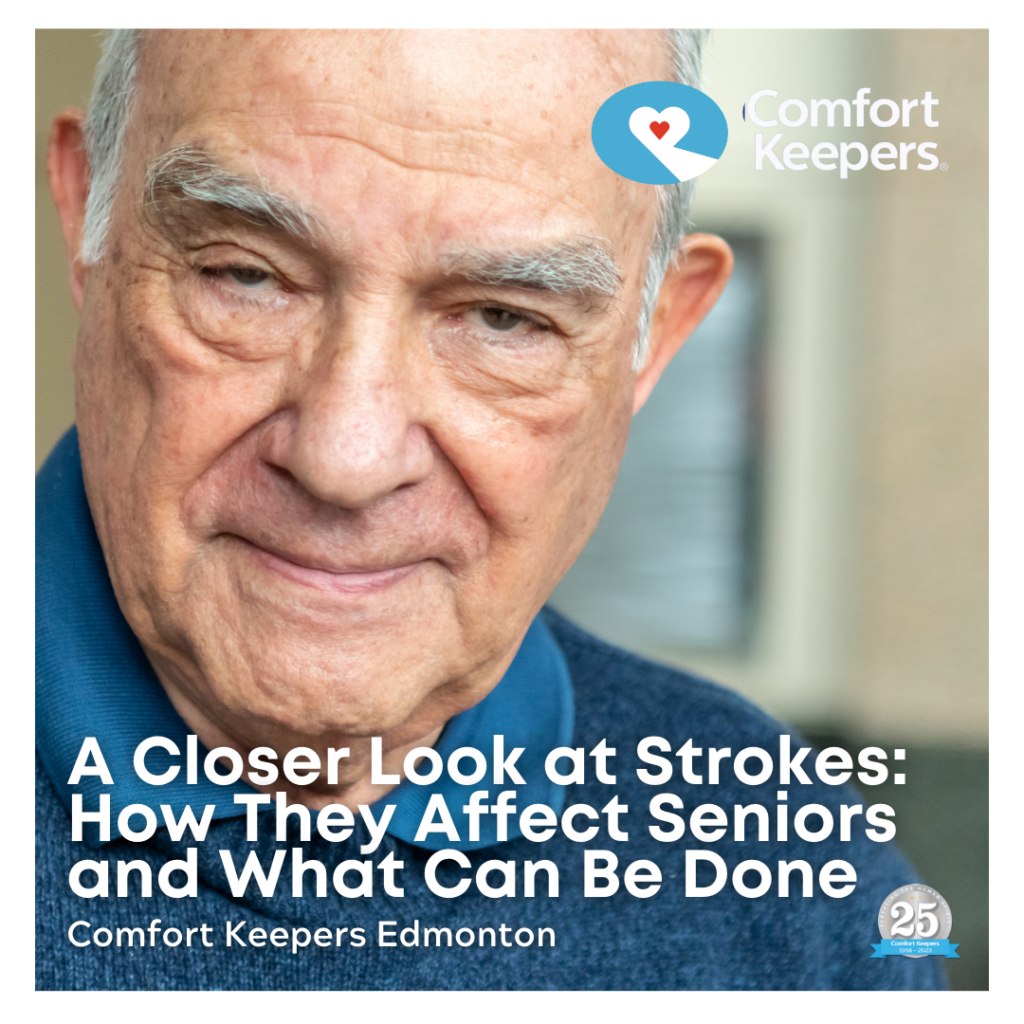 Senior male | A Closer Look at Strokes | BLOG POST | Comfort Keepers Edmonton