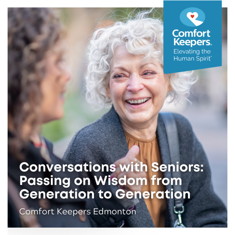 Conversations with Seniors: Passing on Wisdom from Generation to Generation