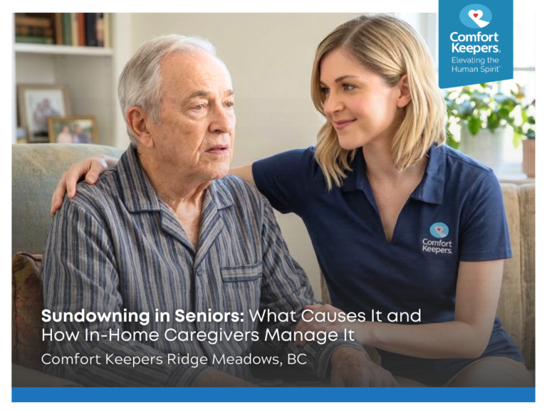 Sundowning in Seniors: What Causes It and How In-Home Caregivers Manage It