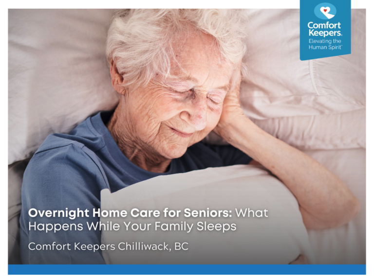 Overnight Home Care for Seniors: What Happens While Your Family Sleeps