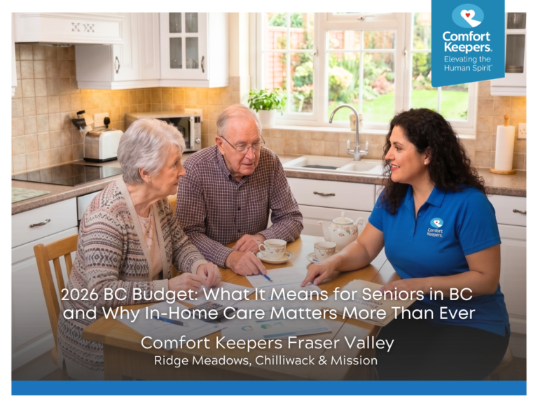 2026 BC Budget: What It Means for Seniors in BC and Why In-Home Care Matters More Than Ever