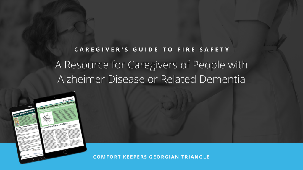 Caregiver's Guide to Fire Safety: A Resource for Caregivers of People with Alzheimer Disease or Related Dementia
