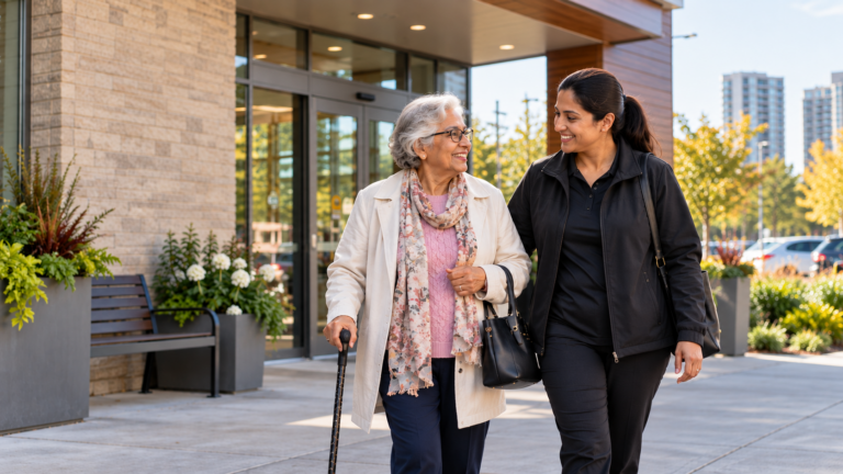 Accompaniment & Transportation Support for Seniors in Mississauga