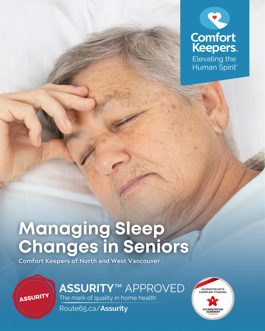 Managing Sleep Changes in Seniors
