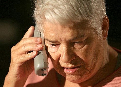 Senior on Phone | Comfort Keepers North and West Vancouver | BLOG POST | Preparing Seniors for Natural Disasters