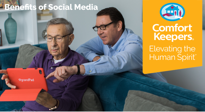 Seniors-and-the-Positive-Impact-of-Social-Media | Comfort Keepers North and West Vancouver