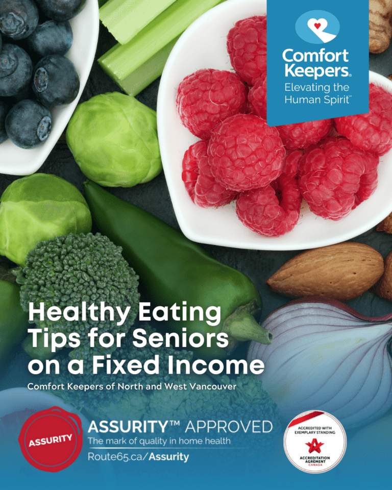 Healthy Eating Tips for Seniors on a Fixed Income in North and West Vancouver