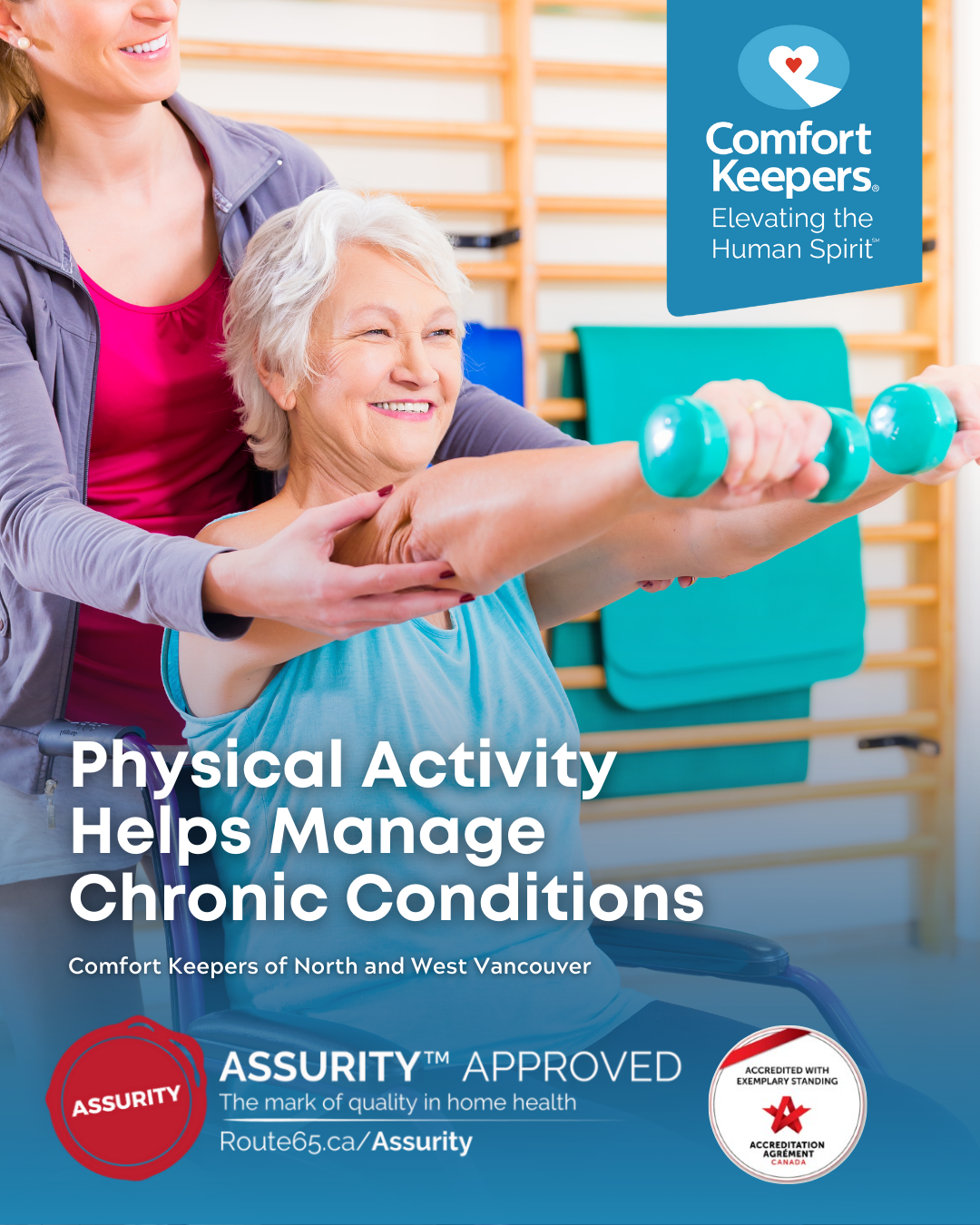 Physical Activity Helps Manage Chronic Conditions