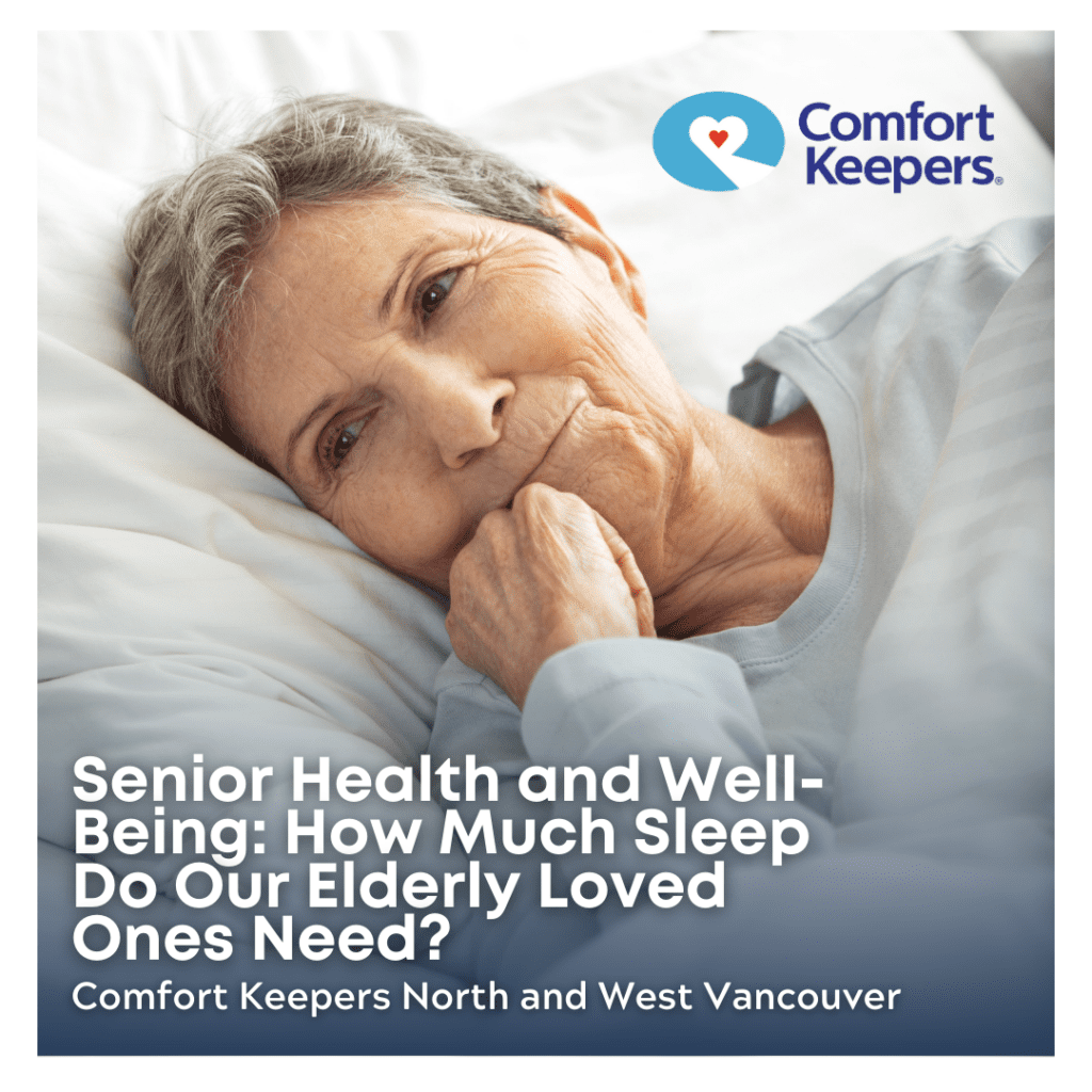 Senior Laying in Bed | Senior Health and Well Being | BLOG POST | Comfort Keepers North and West Vancouver