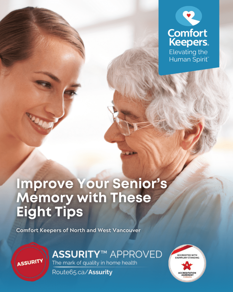 Improve Your Senior’s Memory with These 8 Tips from Comfort Keepers North and West Vancouver