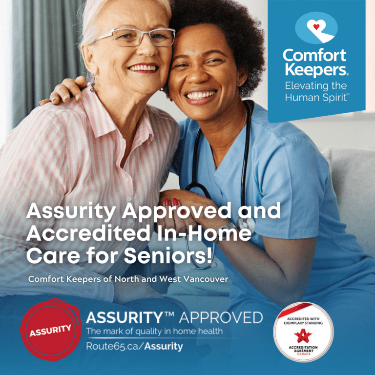 Assurity Approved and Accredited In-Home Care for Seniors!