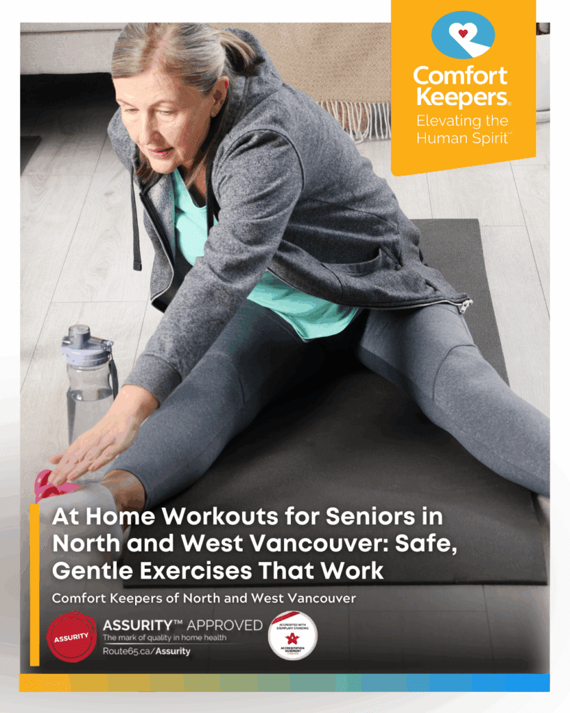 At Home Workouts for Seniors in North and West Vancouver: Safe, Gentle Exercises That Work