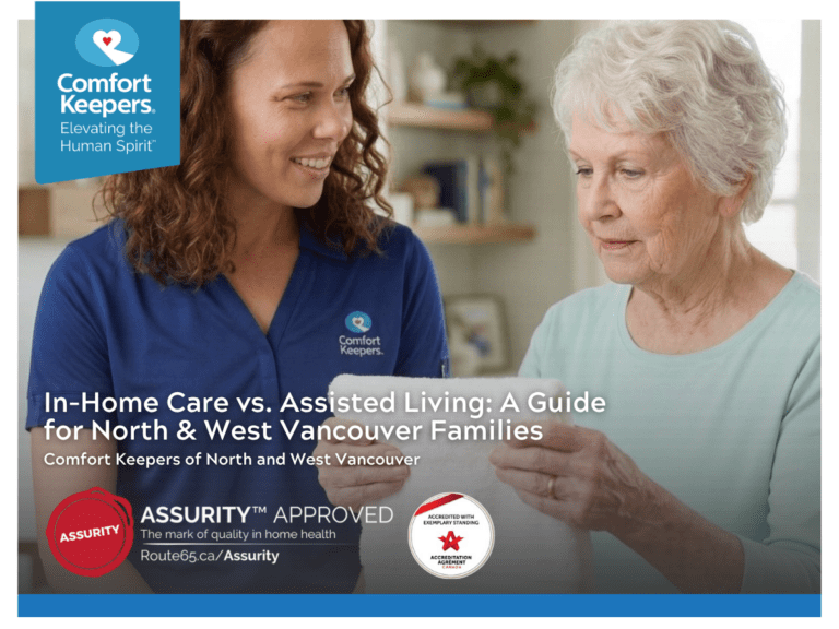 In-Home Care vs. Assisted Living: A Guide for North & West Vancouver Families