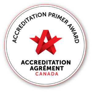 Independent Accreditation Canada Logo: Awarded to a qualified health and social service organizations in Canada.
