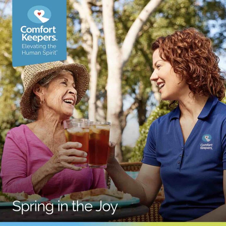 Embracing the Beauty of Spring: Uplifting Care for Seniors with Comfort Keepers 