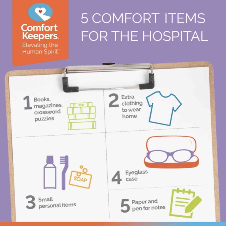 What to Bring (and What Not to Bring) to the Hospital