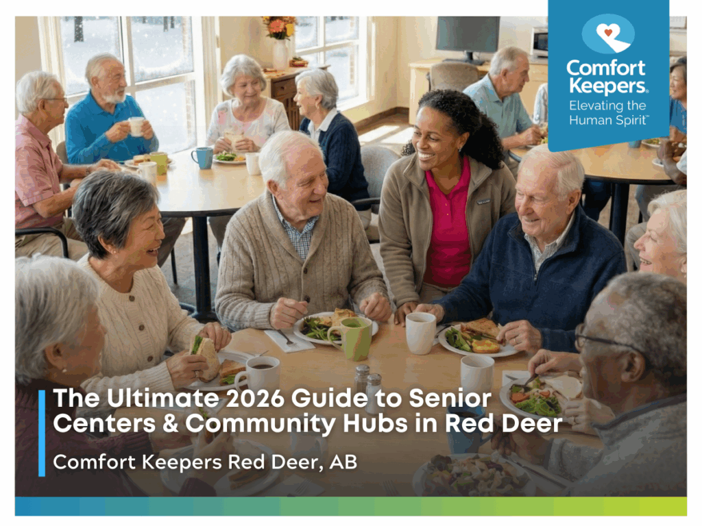 A group of seniors in a social setting | The Ultimate 2026 Guide to Senior Center & Community Hubs in Red Deer | Comfort Keepers Red Deer