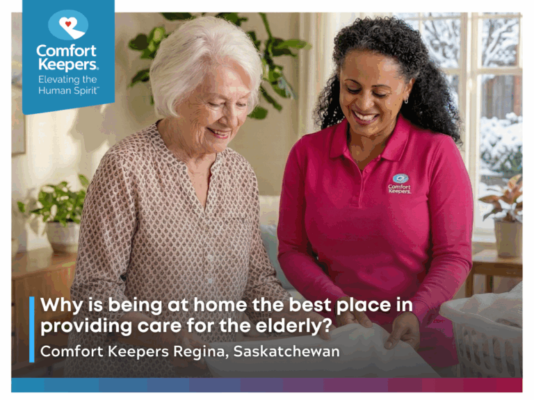 Why is being at home the best place in providing care for the elderly?