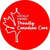 CK locally owned and proudly Canadian badge