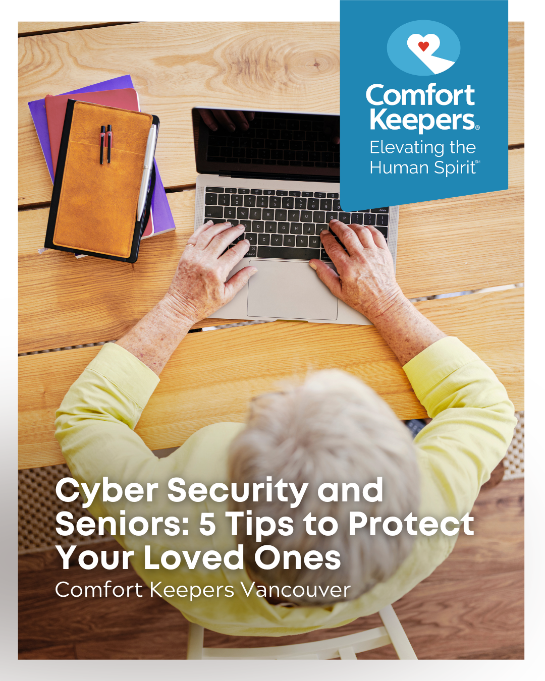 Senior engaging in online activity | Cyber Security and Seniors: Tips to Protect Your Loved Ones | Comfort Keepers Vancouver | BLOG POST