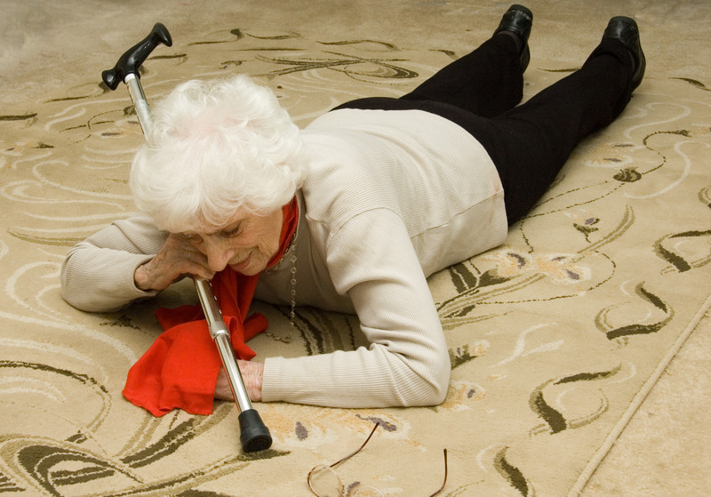 Senior Fallen to Ground | Risk of Falls | BLOG POST | Comfort Keepers Vancouver