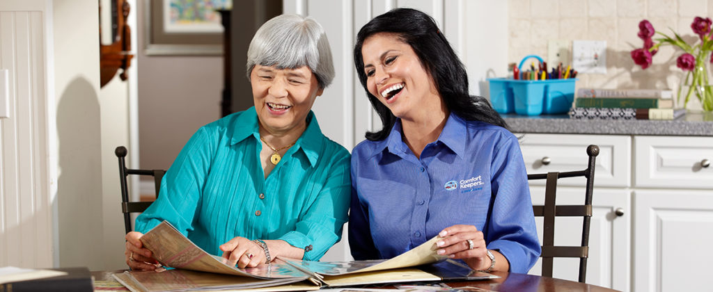 Senior patient with caregiver | Senior Respite Care | BLOG POST | Comfort Keepers Vancouver