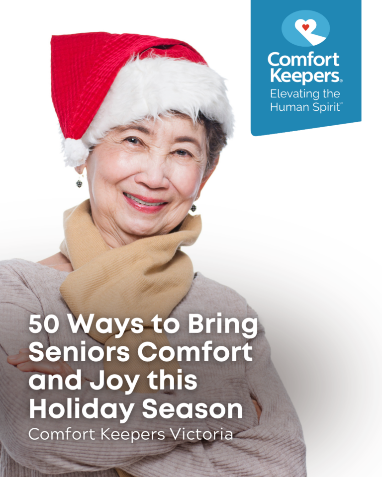50 Ways to Bring Seniors Comfort and Joy this Holiday Season