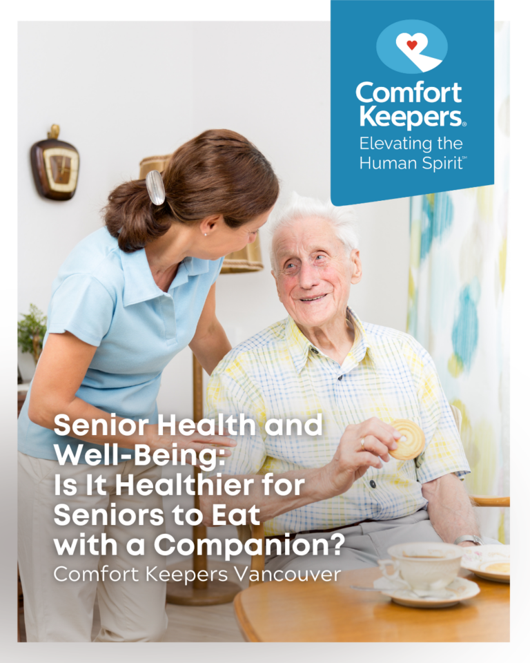 Senior Health and Well-Being: Is It Healthier for Seniors to Eat with a Companion?