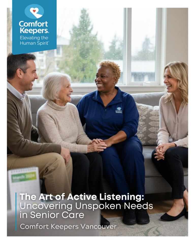 The Art of Active Listening: Uncovering Unspoken Needs in Senior Care