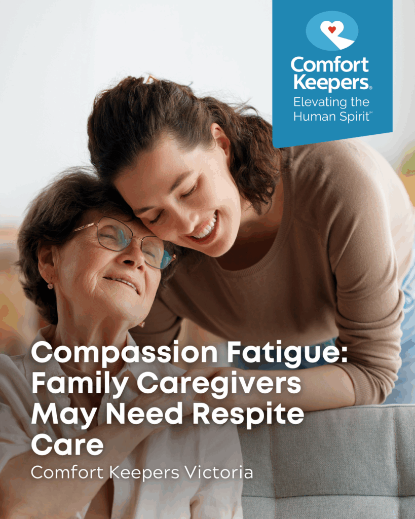 Senior with Caregiver Daughter | Events for Seniors in Victoria: Fall & Winter 2025 on a Budget | Comfort Keepers Victoria | BLOG POST