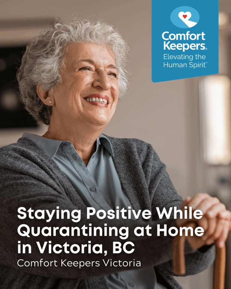 Staying Positive While Quarantining at Home in Victoria, BC