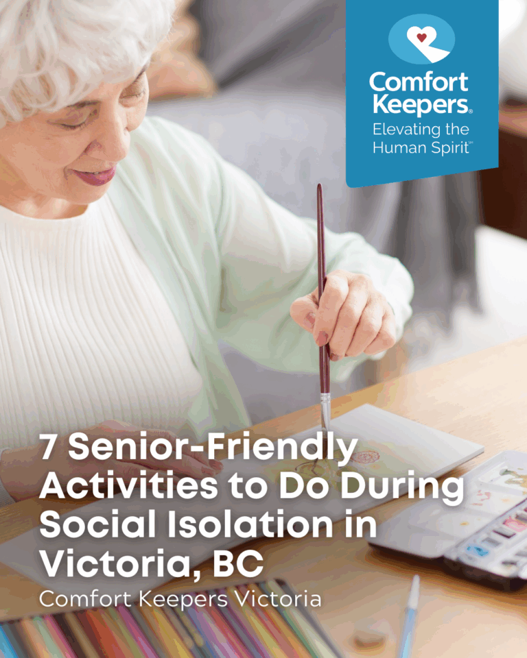 7 Senior-Friendly Activities to Do During Social Isolation in Victoria, BC