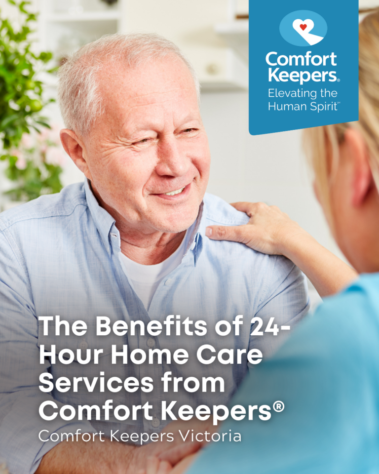 The Benefits of 24-Hour Home Care Services from Comfort Keepers<sup>®</sup>