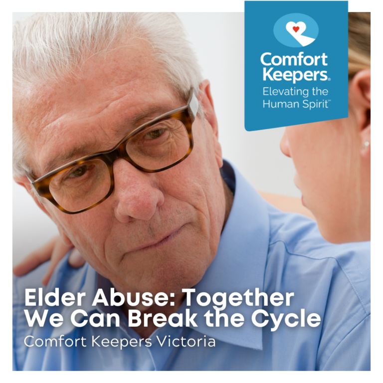 Elder Abuse: Together We Can Break the Cycle