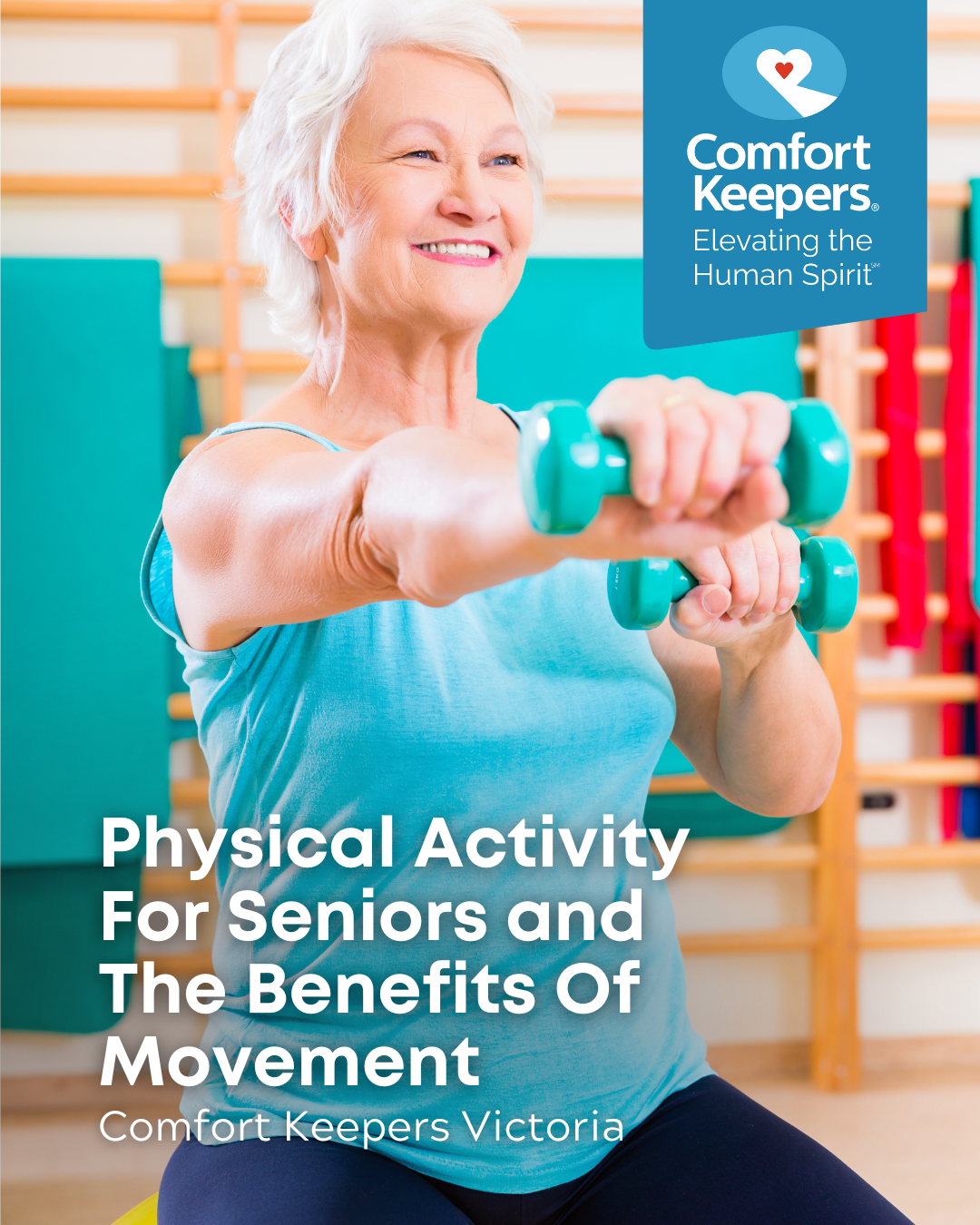 Senor Woman Exercising | Physical Activity for Seniors and The Benefits of Movement | BLOG POST