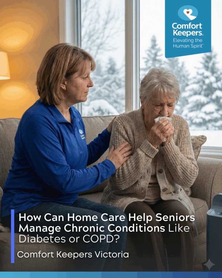 How Can Home Care Help Seniors Manage Chronic Conditions Like Diabetes or COPD?