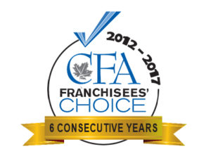 CFA Franchisees' Choice Award Winner for Seven Years Straight