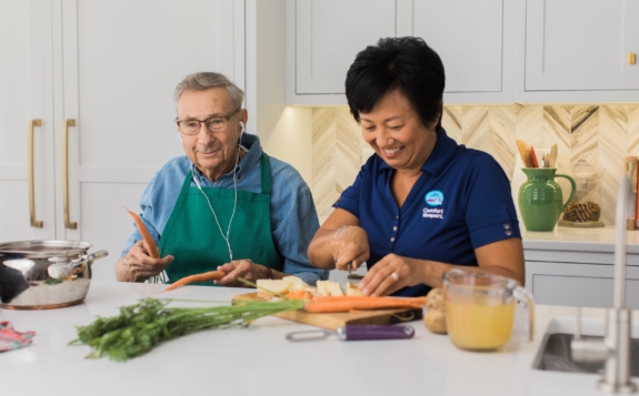 “As an older caregiver for Comfort Keepers®, I have found a new and exciting passion for helping people. Knowing the impact you can make in a person’s life in such a short time is a rewarding and enjoyable experience.”